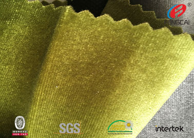 Italy Ks Warp Knit Polyester Velvet Fabric Velvet Clothing Material 150-230gsm Density